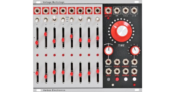 Verbos Electronics Voltage Multistage Eurorack 8 Stage Analog Sequencer